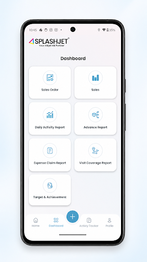 SplashjetSFA Screenshot 2