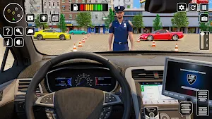 Police Car Parking & Driving Screenshot 2