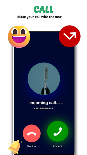 Cameraman Skibidi - Video Call Screenshot 0
