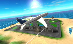 Flight Simulator: Airplane 3D Screenshot 0
