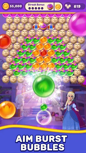 Royal Pop-Bubble Shooter Screenshot 0