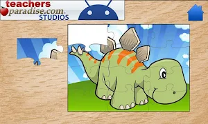 Build-a-Dino - Dinosaurs Jigsaws Puzzle Game Screenshot 2
