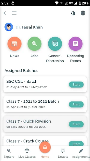 VK CLASSES Screenshot 2