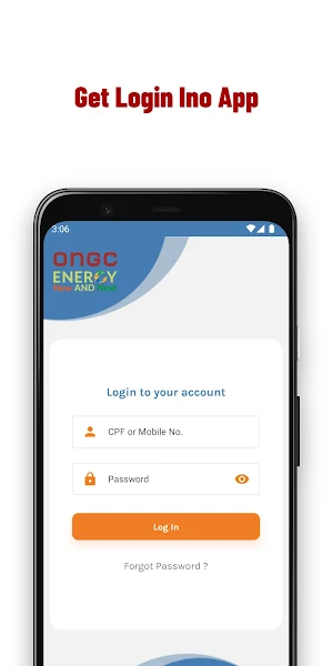 ONGC Event App Screenshot 1