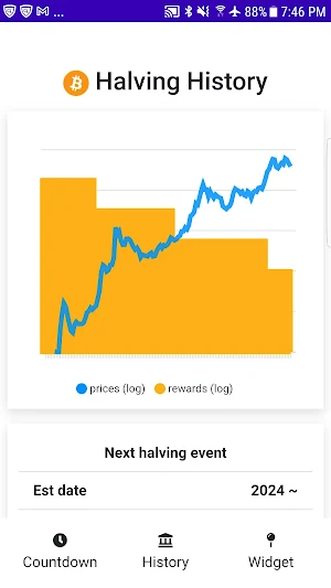 Bitcoin Halving Countdown Screenshot 2