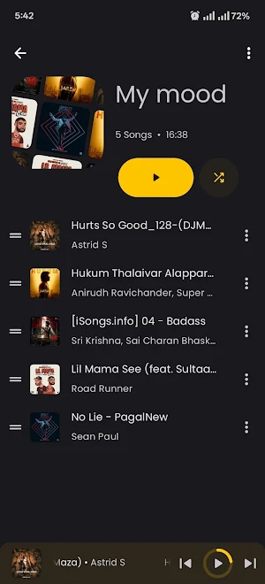 BeatX - Offline Music Player Screenshot 3