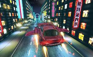 Flying Car Futuristic City Screenshot 0