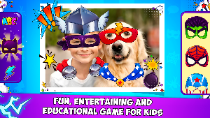 Photo Kids - Pictures Editor with Cartoon Stickers Screenshot 0