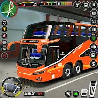 City Bus Driver Coach Game 3D