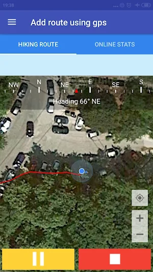 GPS Hiking Tracker Screenshot 3