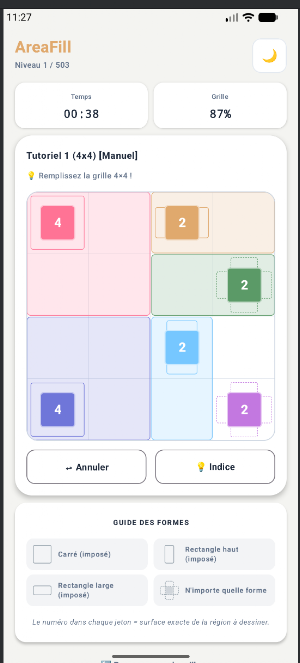 AreaFill Screenshot 2