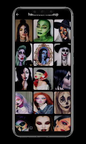 Halloween makeup ideas Screenshot 0