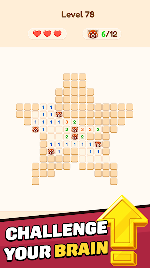 PawSweeper!: Logic Puzzle Screenshot 3