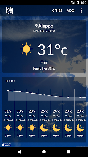 Syria Weather Screenshot 0