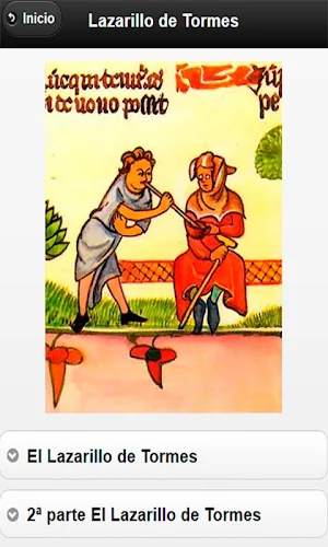 Literatura medieval de escritores anónimos Screenshot 1
