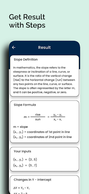 Slope Calculator Screenshot 3