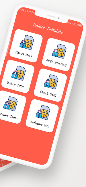Unlock T-Mobile device pro Screenshot 1