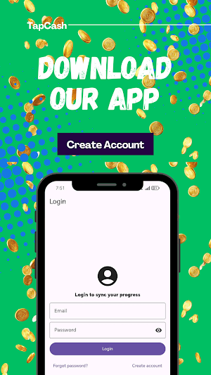 TapCash - Play and Earn Screenshot 0