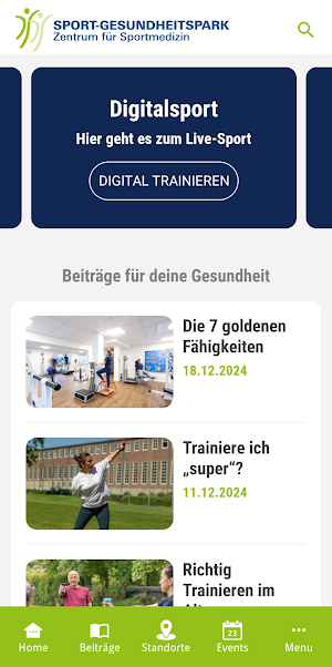 SGP - Gemeinsam gesund bewegen Screenshot 0