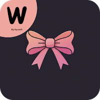 Cute Pink Bow Wallpaper
