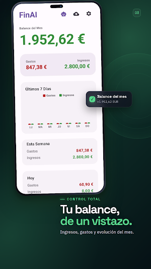 FinAI: Expense Tracker Screenshot 3