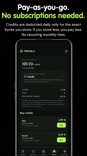 Privsilo: Secure File Storage Screenshot 3
