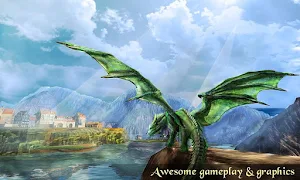 Dragon Fighting Ancient City Epic Battle Simulator Screenshot 2