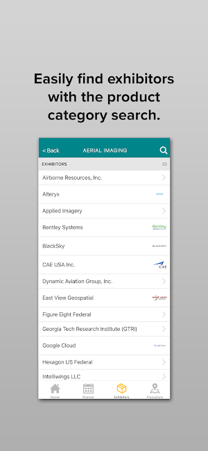 GEOINT 2021 Symposium App Screenshot 1