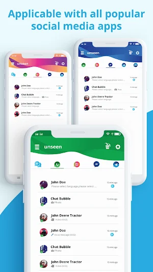 Unseen - View Deleted Messages Screenshot 2