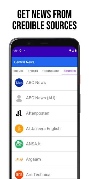Central News Screenshot 2