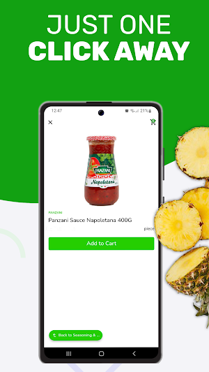 Green Center Online Grocery Screenshot 2