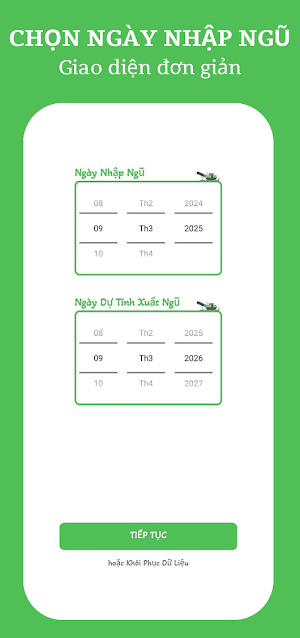Đếm Ngược Xuất Ngũ Screenshot 0