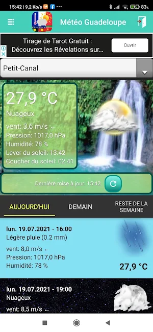Météo de la Guadeloupe Screenshot 3