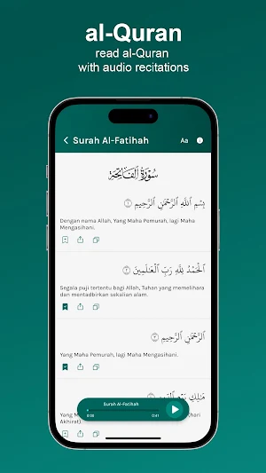 Al-Ihya' - Prayer Time & Quran Screenshot 1