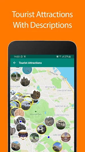 Scotland Offline Map and Travel Guide Screenshot 0