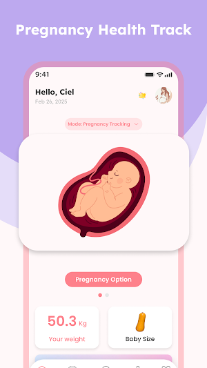 Pregnant Tracker - Baby Bump Screenshot 0