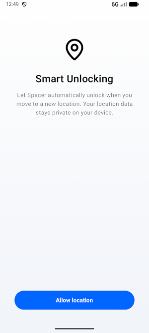 Spacer. Screenshot 2
