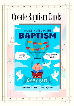 Communion, Baptism Invitations Screenshot 2