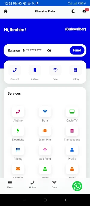 Blue Star Data Screenshot 1