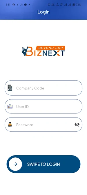 Biznext MyApp - Customer Screenshot 0