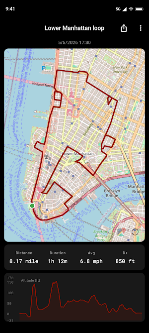 Tripmaster GPS — Trip Counter Screenshot 2