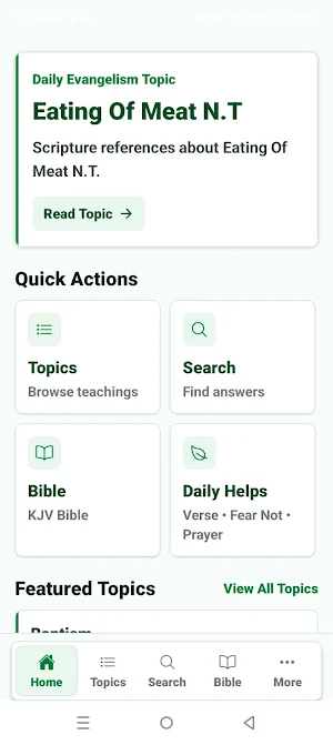 Evangelism Bible Quotes Tools Screenshot 0