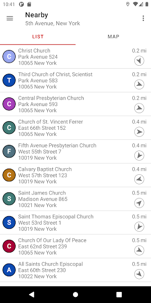Church Finder Worldwide Screenshot 0