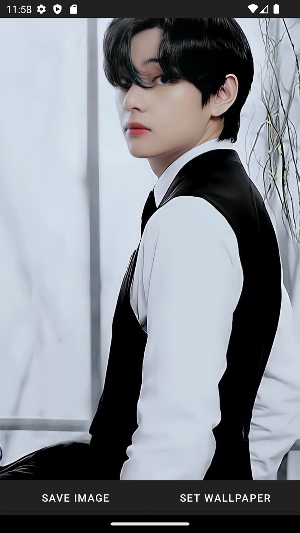 BTS V Wallpaper Screenshot 2