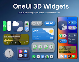 OneUI 3D Widgets Screenshot 2