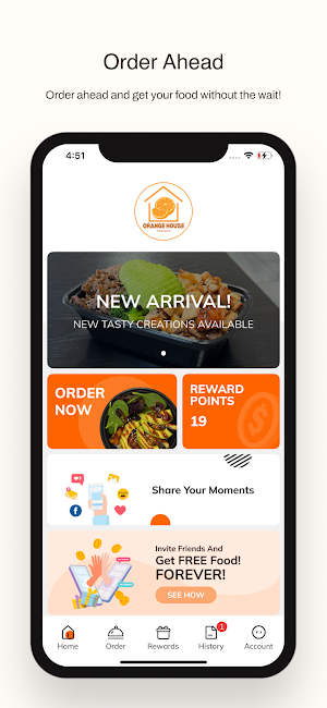Orange House Take Out Screenshot 0