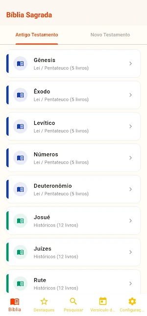 Biblia:JFAA Almeida Atual Screenshot 0