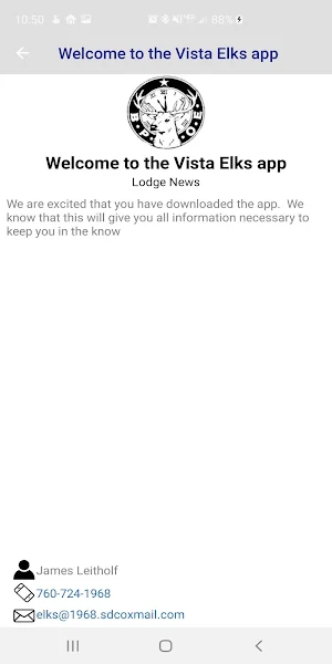 Vista Elks Screenshot 0
