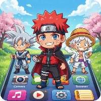 Anime Shimeji Pets on Screen