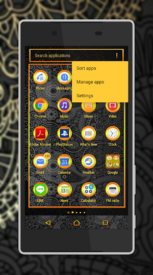 original | Xperia™ Theme Screenshot 1